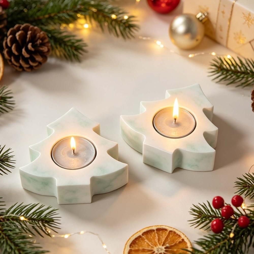 Silicone Christmas Ornament Mold Multi-purpose Epoxy Resin Plaster Mold  Gift Making