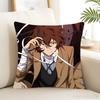 Bungo Stray Dogs Dazai Chuuya Anime Pillow Case Removable Washable Cushion Cover – All-Season Soft Linen
