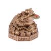 Three Legged Money Frog Feng Shui Toad Statue Wealth Lucky Ornament for Home Office Fortune Decor