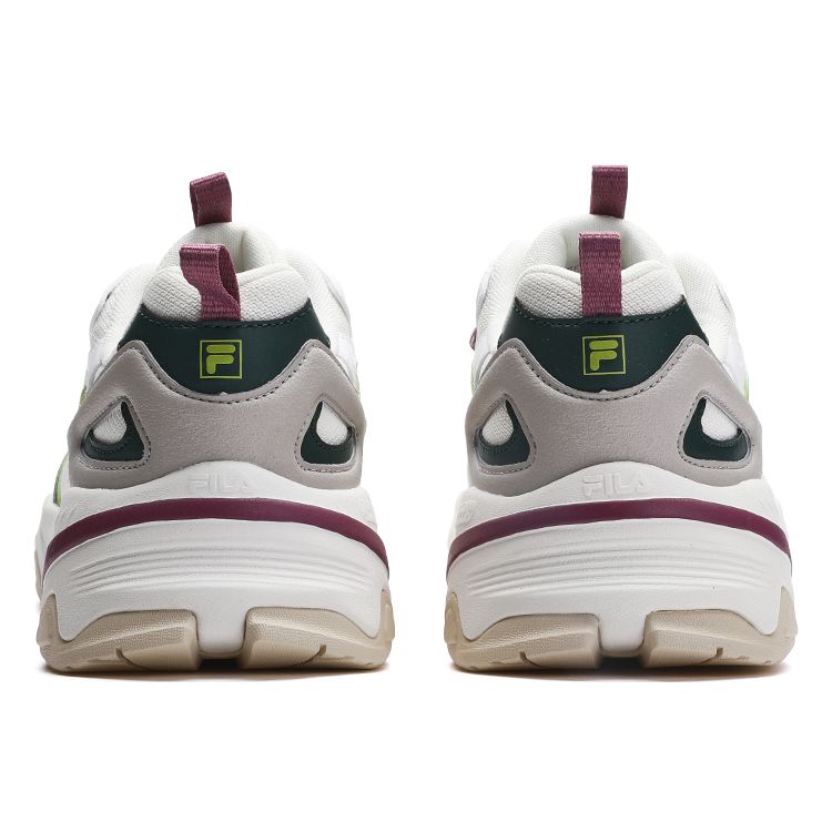 Fila Collina Hill Shoes Sports Comfortable Retro Low-Top Lifestyle Casual Shoes Women Sneaker Bright-Yellow Green F12W312117FMB