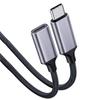 Fast Speed Type C Extension Cable Male to Female 100W Fast Charge 4K Output for Reliable Data Transfer and Charging