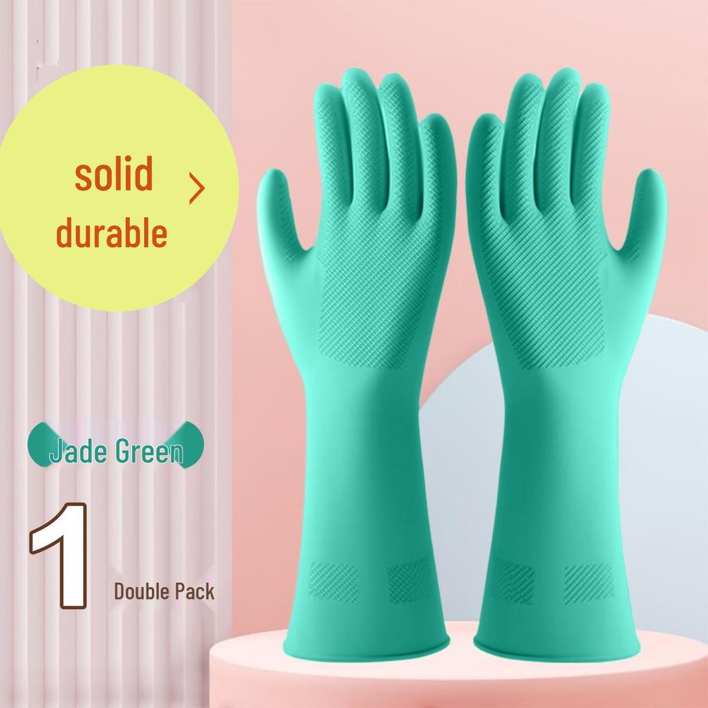 Thickened Velvet Lined Cleaning Gloves: Durable, Comfortable, and Ideal for Household Tasks