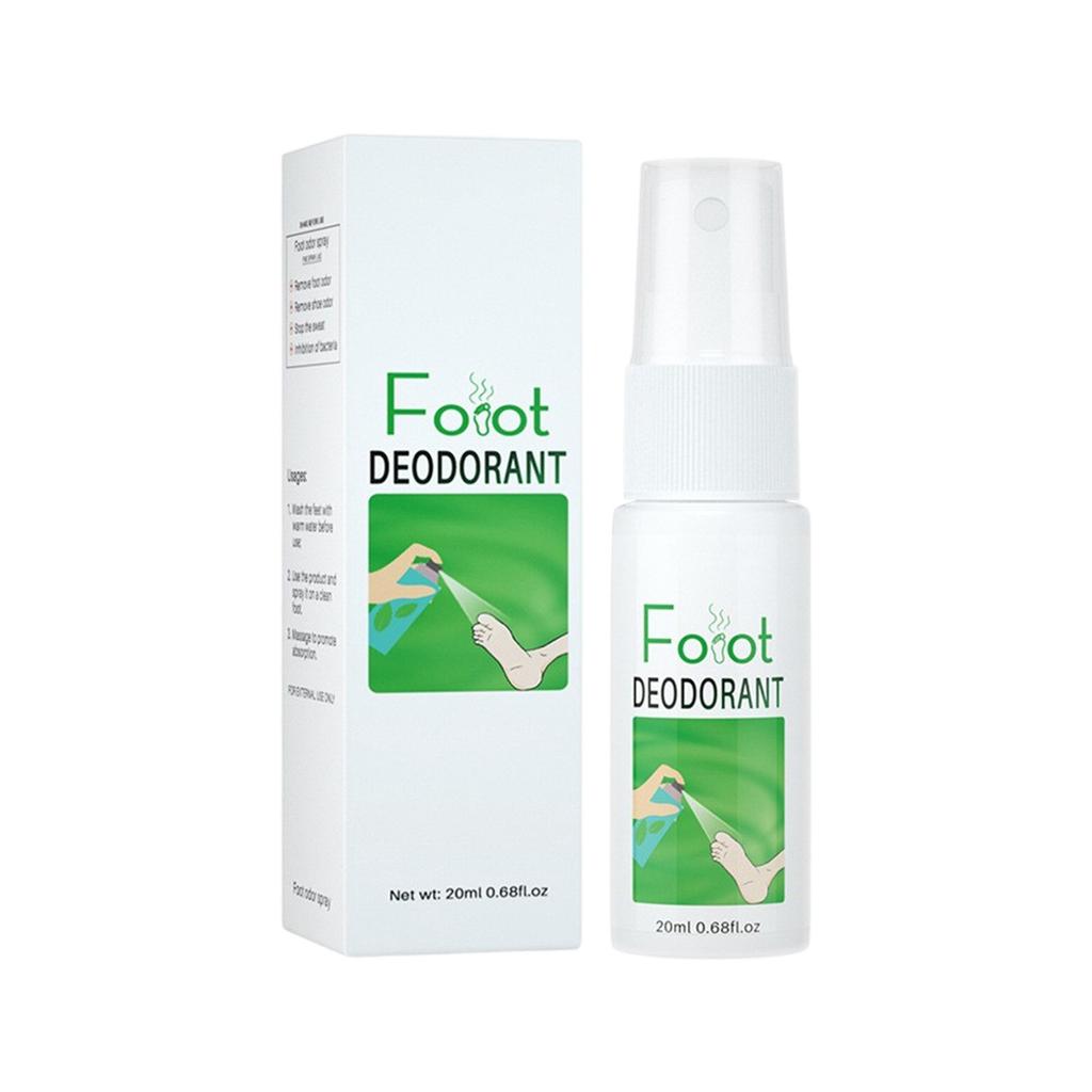 Foot Spray, Disinfectant Spray, Foot Deodorant, Antiperspirant, Anti-foot Odor, Anti-sweat, Odor Lock, Keep Shoes And Feet Clean And Fresh,20ML