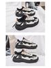 2025 Spring Korean Style Men's Breathable Mesh Sneakers, Versatile Thick Sole Non-Slip Running Shoes
