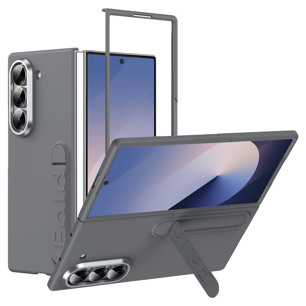 For Samsung Galaxy Z Fold5 5G Case Kickstand Hard PC Phone Cover (without Screen Protector)
