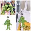 Handbag Accessories Frog Keychain Handbag Keyring Cartoon Keychain New Stuffed Doll Keychain