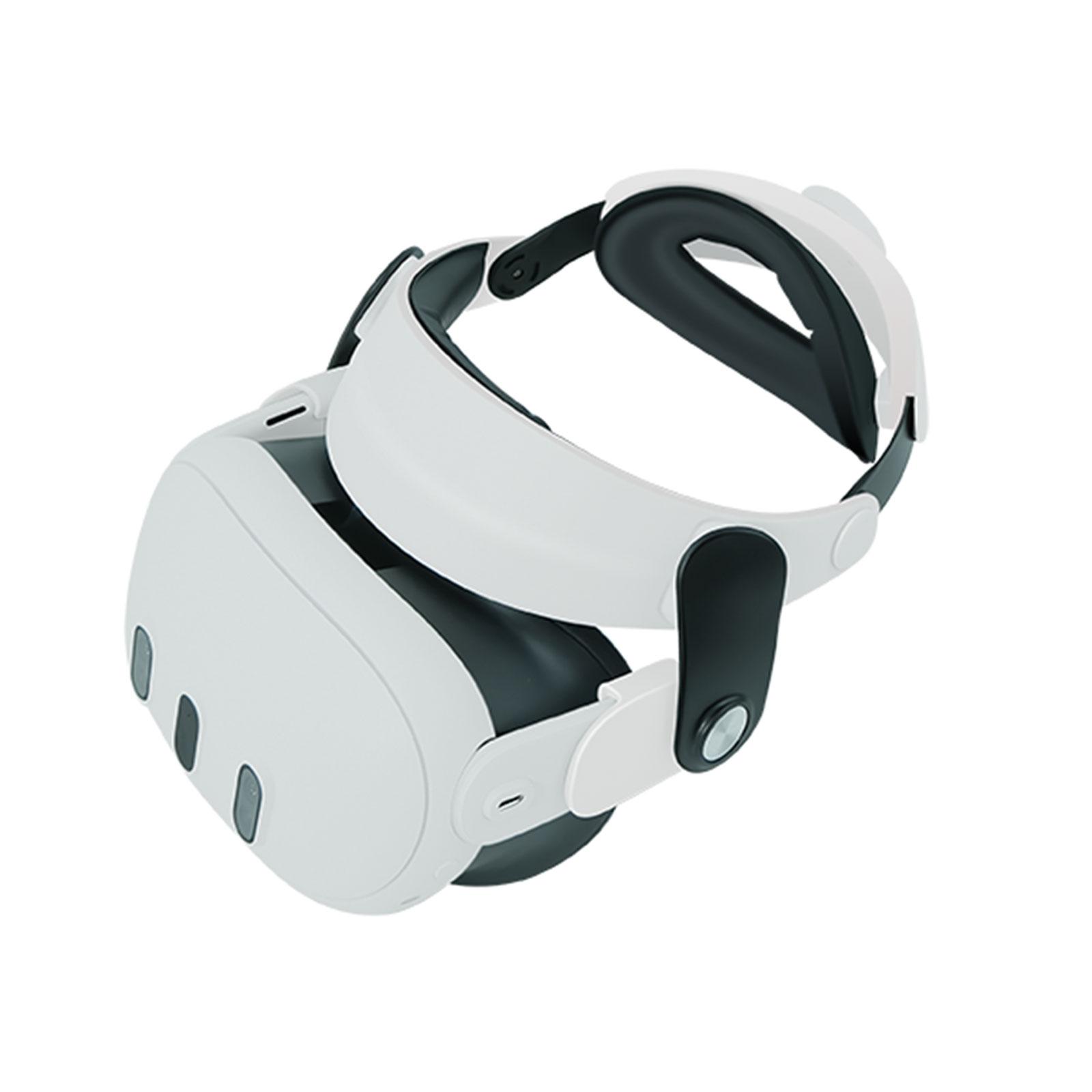 

Ремешок на голову для Meta Quest 3 VR Сменные аксессуары Повышенный комфорт, снижение давления на голову Регулируемый шарнир