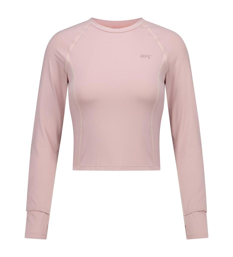 UFC SPORT Ufc Balance Slim Crop Fit T-Shirt Champagne Pink U4Lsv2203Cp