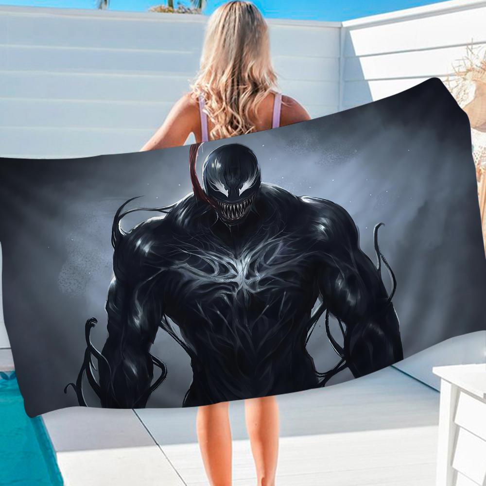 Venom Microfiber Beach Towel Absorbent Quick dry Soft Yoga Swimming Resort Mountain Climbing Towel