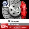 Pro VOLKSWAGEN VW 6ks Samolepka na brzdič auta Body Styling pro Volkswagen Touareg Jetta Scirocco Beetle Tiguan Golf Passat