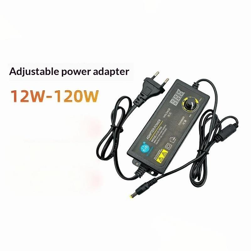 Adjustable Voltage Power Supply Adapter 3-36V 60W Power Switching Adapter Led Digital Display Universal Charger For Game Player