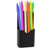 Magnetic Pen Holder Erase Marker Storage Box Pencil Organizer Cup Locker Organizer for Home Office Fridge Refrigerator