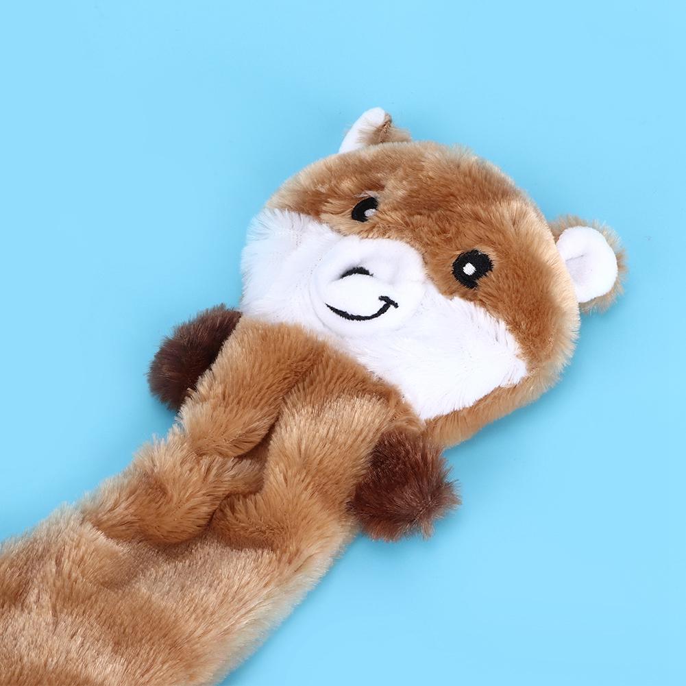 1 pcs Colorful Animal Shape Plush Dog Chew Bite Toy Pet Dogs Puppy Interactive Training Toys
