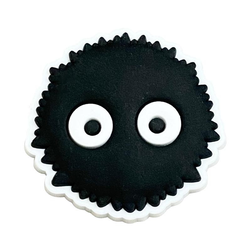 Black & White Halloween Punk Metal Rock Croc Shoe Charms