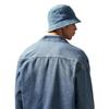 Calvin Klein Retro street trend embroidered letter denim, cotton, fisherman hat, same style for men and women, denim blue 4G5042G-LHK