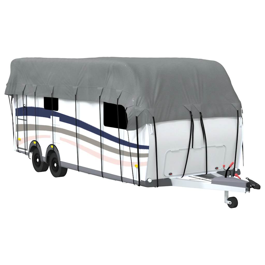 Caravan Roof Cover Gray 700 x 300 cm Non Woven Fabric