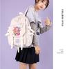 Anime K-Pop Printed Waterproof Backpack for Teen Boy Gril Schoolbag Children Student Women Large Capacity Travel Bag Kid Gift Mochila