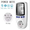 220V 110V Digital LCD Wattmeter EU/AU/UK/FR/US Plug Energy Meter AC Power Meter  Power Monitoring