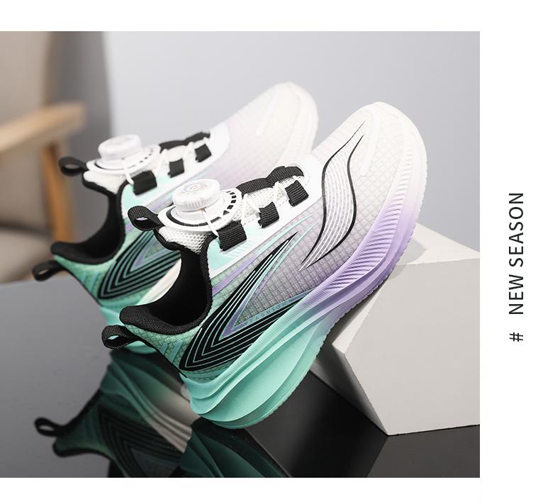 2025 New Autumn Breathable Boys' Basketball Mesh Shoes - Lightweight & Durable for Sports & Running