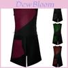 Medieval Gothic Sleeveless Round Neck Samurai Combat Costume For Halloween Events