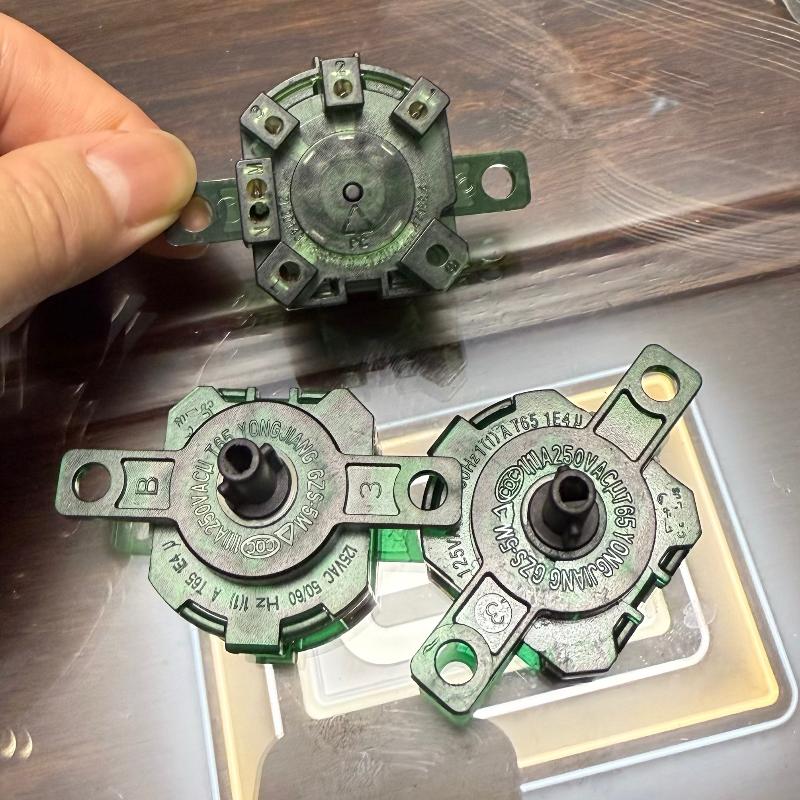2Pcs 3-Speed Adjustable Floor Fan Table Fan Speed Controller Fs40-18C Gear Switch Welding-Free Electric Fan Accessories