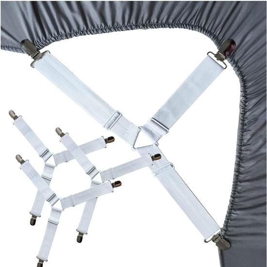 

Прямые продажи от производителя, регулируемый зажим для простыни, одеяло, скатерть, чехол для дивана, противоскользящий держатель для простыни Pack of four чёрный