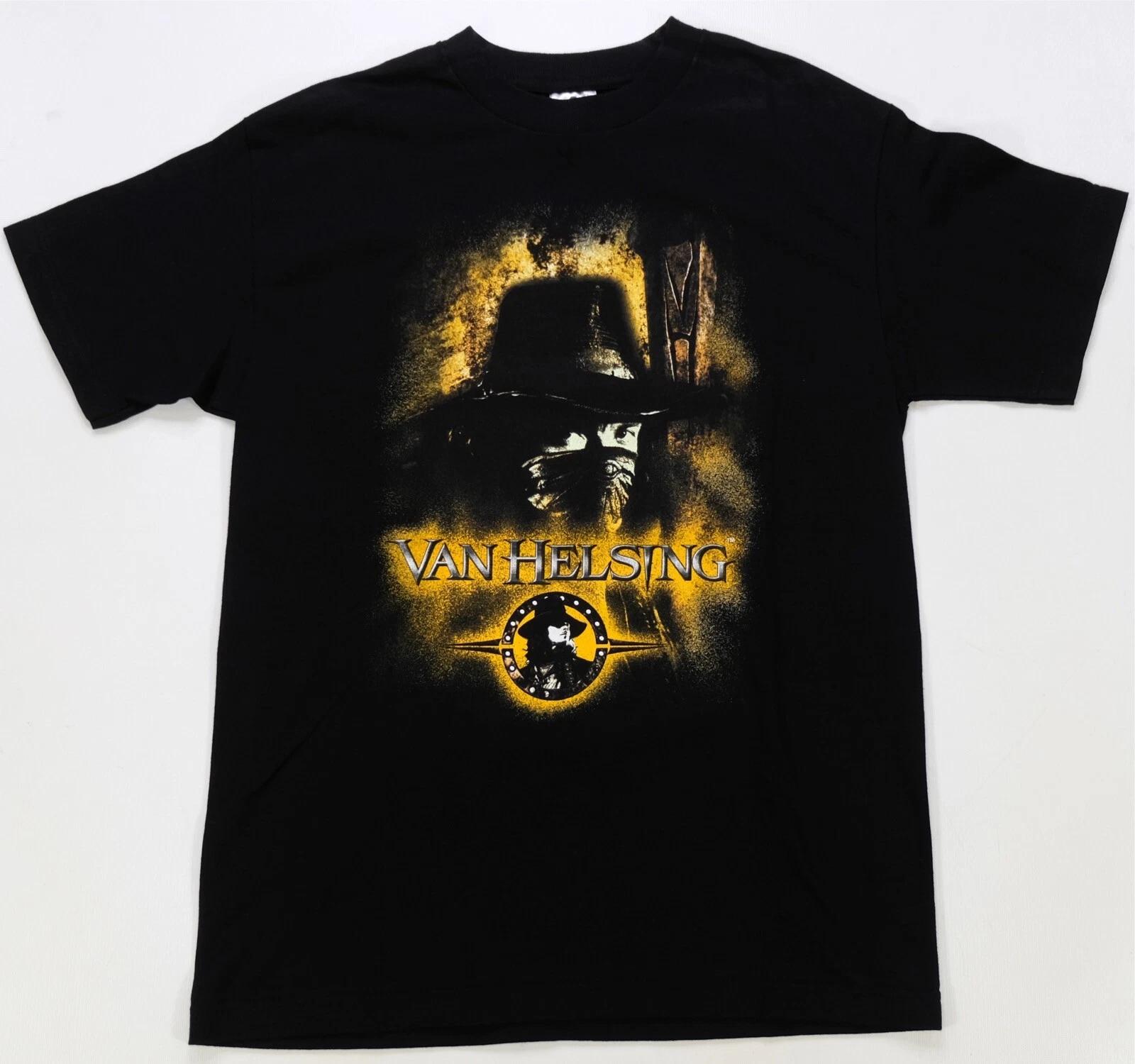 Rare Vintage ALSYTLE Van Helsing 2004 Film Promo T Shirt 2000s Hugh Jackman SZ M M