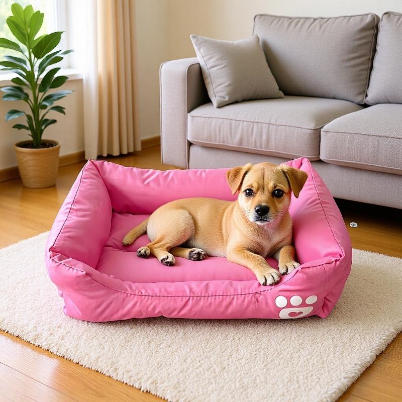 All-Season Waterproof Tear-Resistant Pet Bed for Dogs and Cats