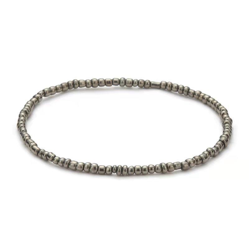 Colorful Beads Anklets Summer Beach Boho Women Elastic Rope Chains Adjustable Ankle Bracelet Beach Jewelry Vacation Accessories