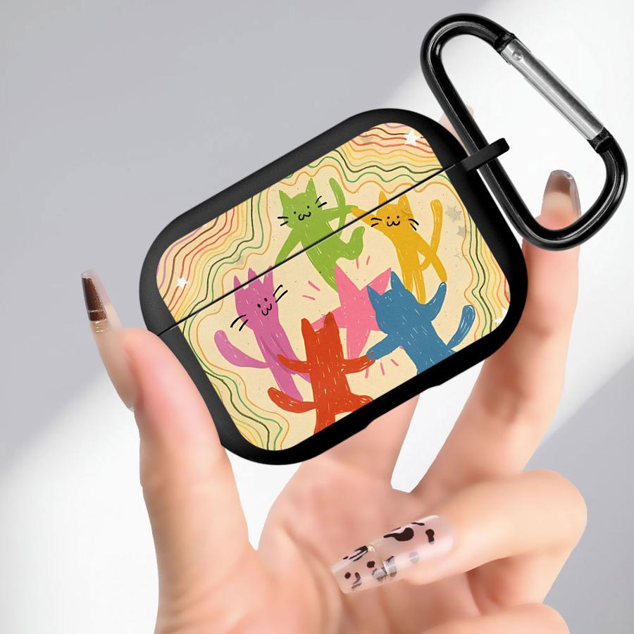 

Kitten Cute Case For Airpods Pro3 1 Pro2 4 2 3 Pro Soft Earphone Cases Cover Airpods 2