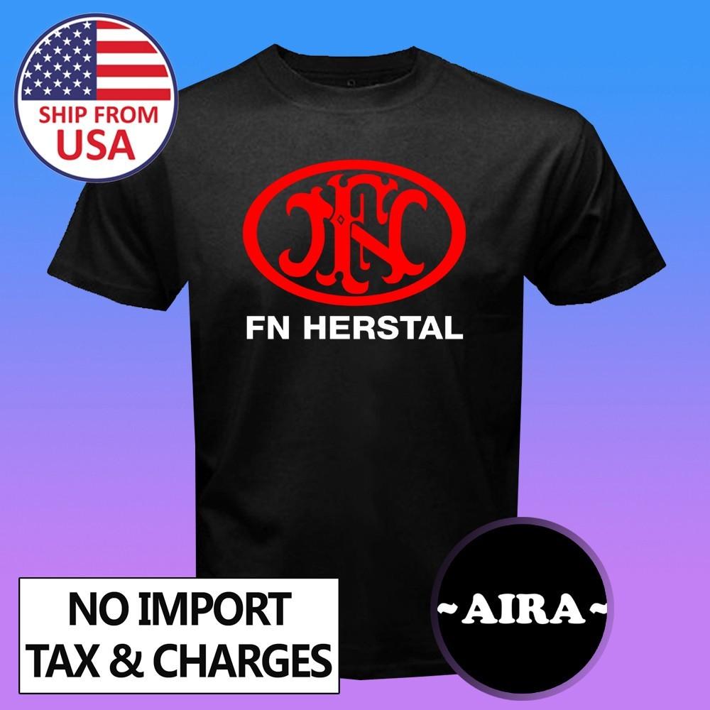 FN Herstal Firearms Guns Men s Black Size S-5XL XL