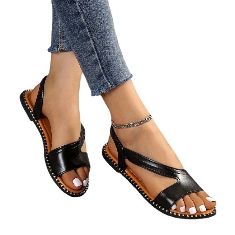 Summer new 40-43 large size flat sandals sandals