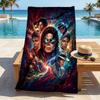 Michael Jackson Stilvolles Digitaldruck Strandtuch Schnelltrocknende Saugfähige Decke Für Strand Pool Fitnessstudio Reisen