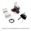 Zinc Alloy Drawer Lock Cabinet Cam Lock For Furniture Door Mailbox Desk Cupboard With Keys