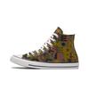 Chuck Taylor All Star High Top Durable Breathable Sneakers Unisex Sneakers Black Brown Yellow 168713F