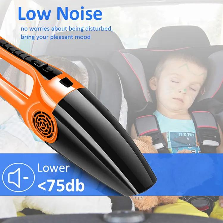 Automotive Multi-function 120W High Power Dry and Wet Dual-use Vacuum Cleaner Portable Mini Wired Car Vacuum Cleaner