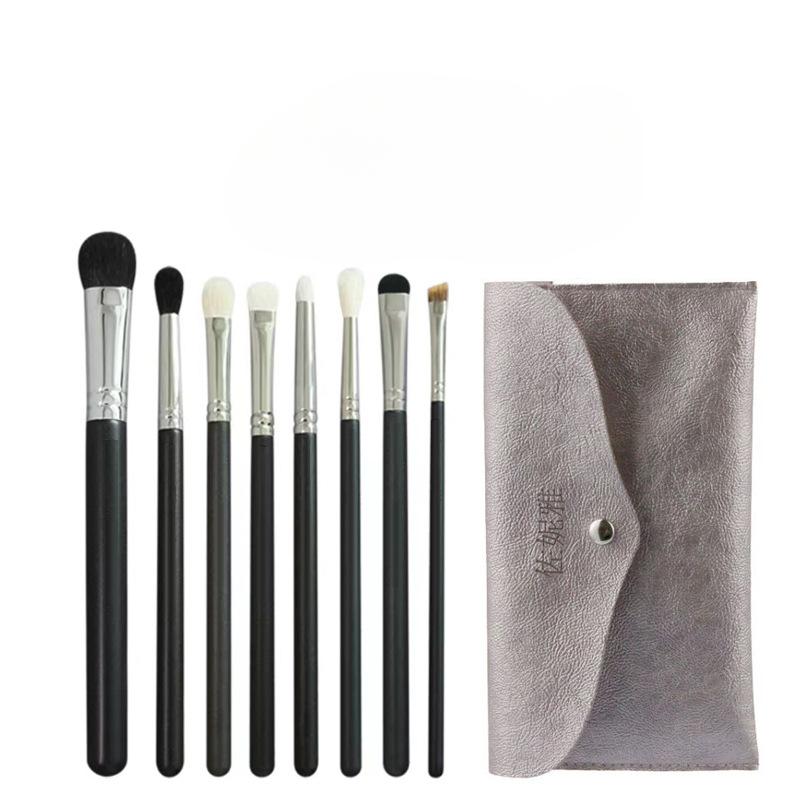 Loose Powder Brush, Foundation, Concealer Brush, Nose Shadow, Eye Shadow, Lip Brush, Contouring Highlighter Makeup Brush Set, Animal Hair Brush