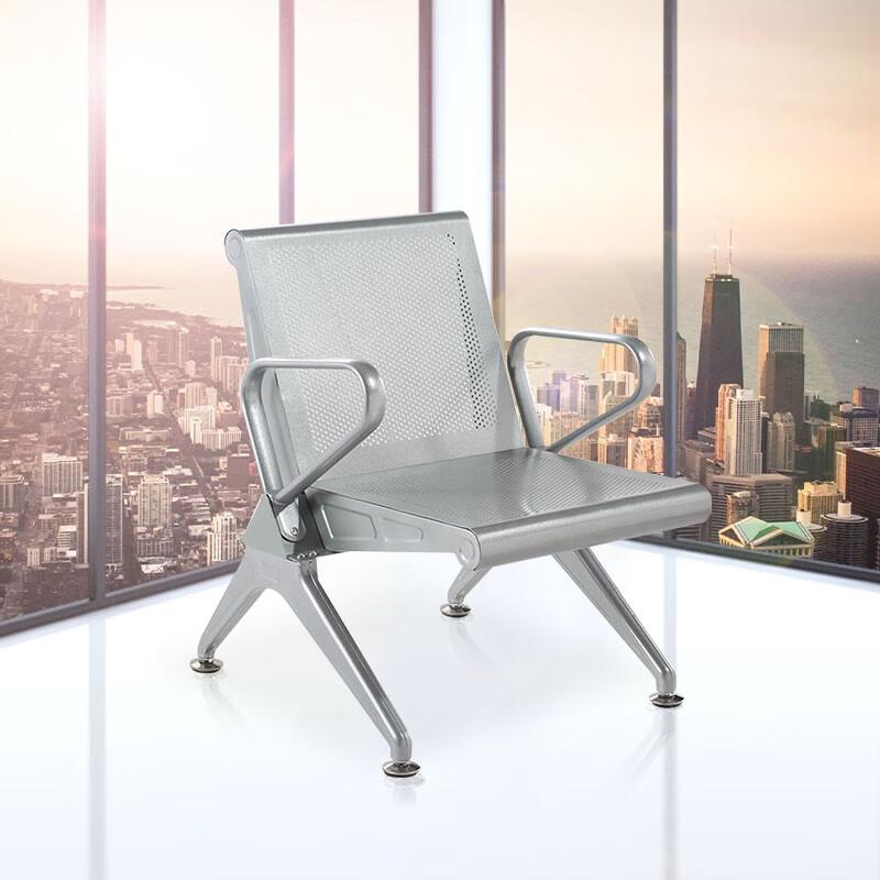 Motion Partner 2-Seater Stainless Steel Waiting Bench