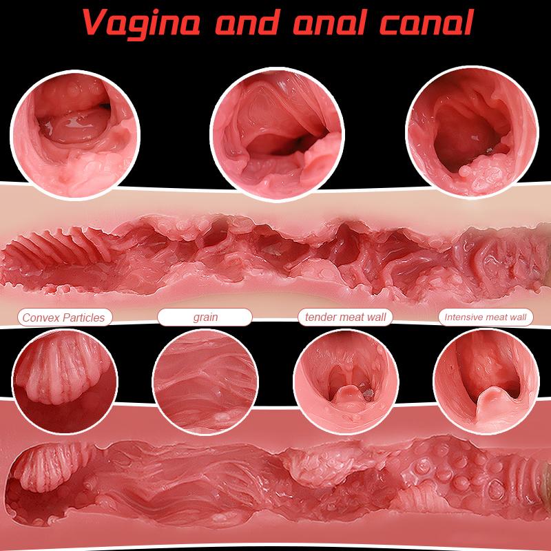 Male Masturbator Silicone Big Ass Sexy Body Pussy Anal Stroker Product for Adult Men Toys Lover Silicone Doll Health Care Products
