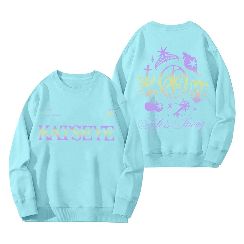 Women's Fashionable And Casual Long Sleeve Round Neck Printed Sweatshirt