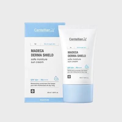 Madeca Derma Shield Safe Moisture Sun Cream 50ml (SPF50+) 1ea 24H UV Protection Moisture Hydrating Vegan Essence