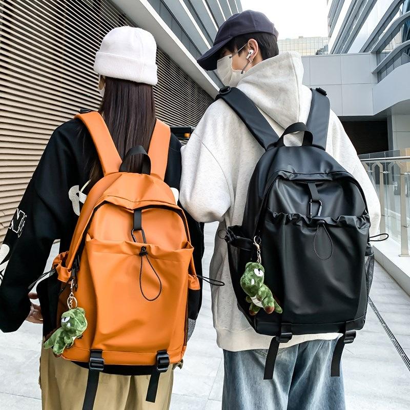 Schoolbag New Lightweight Waterproof Men's and Women's Backpack Tide Commuter Travel Large Capacity Backpack Junior High School Student College