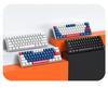 T-WOLF T60 61-Key Hot-Swappable Mechanical Gaming Keyboard with Mixed-Light and Two-Tone Blue Switch (Russian)