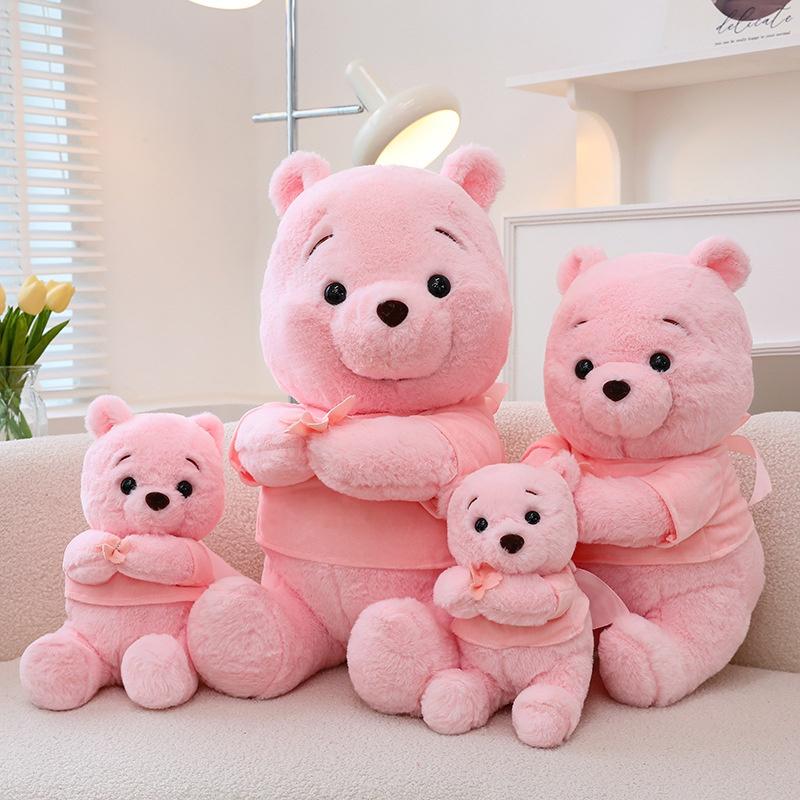 Cute Pink Teddy Bear Plush Toy For Birthday And Holiday Gifts Wholesale From Manufacturer
