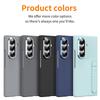 90° Flip Integrated Stand  Phone Case for Samsung Galaxy Z Fold 8 Ultra ZFold 8 WIDE 7 6 5 4 3 Metal Lens Frame Holder Pc Shell