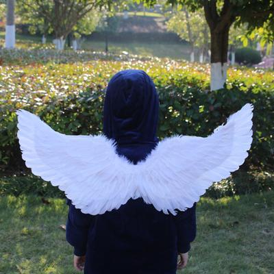 Angel Feather Wings with Elastic Straps Bright Color Lightweight Costume Cosplay Wings Photography Props