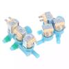 1Pc DC62-00266E DC62-00233D Water Inlet Solenoid Valve AC 220-240V For Washing Machine Double Head Water Inlet Valve