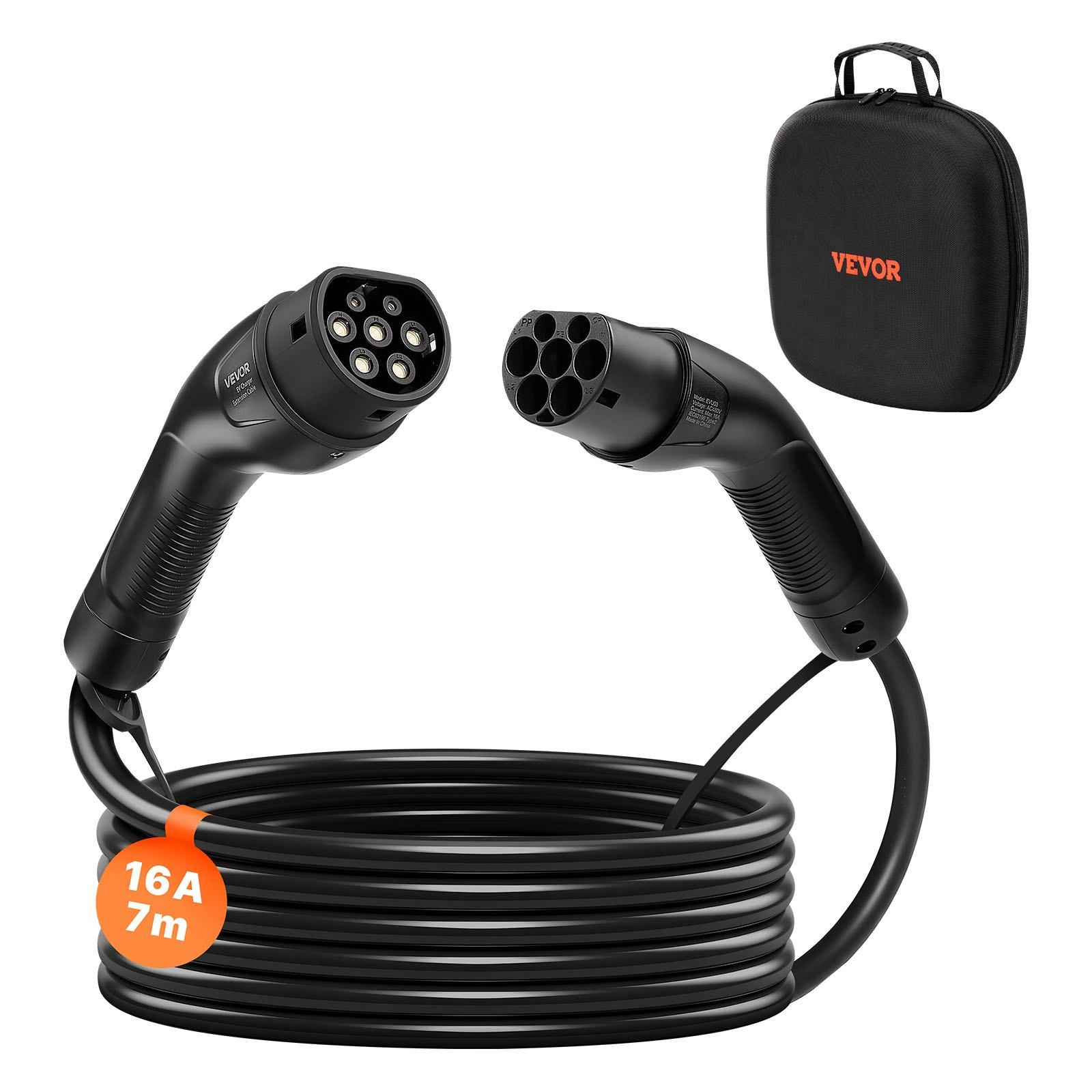 VEVOR EV Charger Extension Cable, 16Amp