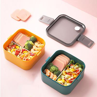 Lunchbox Doppelschicht auslaufsicheres ABS Warmhalte-Wärmedämmung Lunchbox für die Küche
