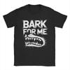 Lässiges Bellen für Mich Wilde Hunde T-Shirts für Herren Rundhals Baumwolle T-Shirt Kurzarm T-Shirts Kleidung für Erwachsene